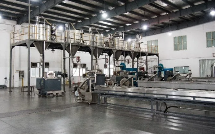Annual production capacity